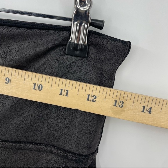 Spanx Quilted Faux Leather Legging in Black. Sz M 20248R - Picture 7 of 12